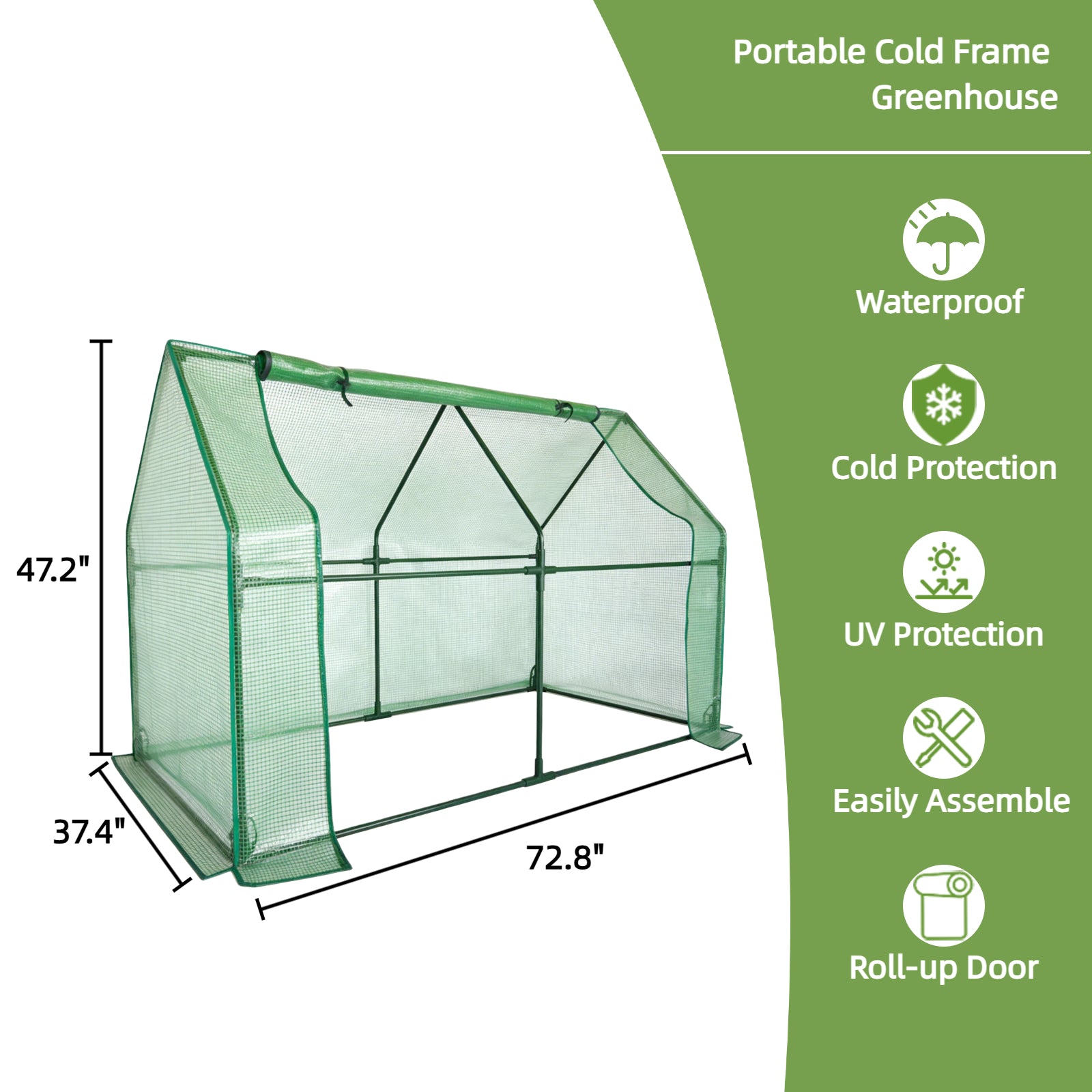 Portable Cold Frame Greenhouse