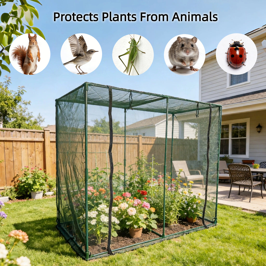Heavy Duty Steel Frame Crop Cage