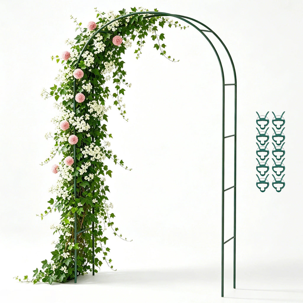 12.5mm Metal Garden Arch Trellis for Climbing Plants