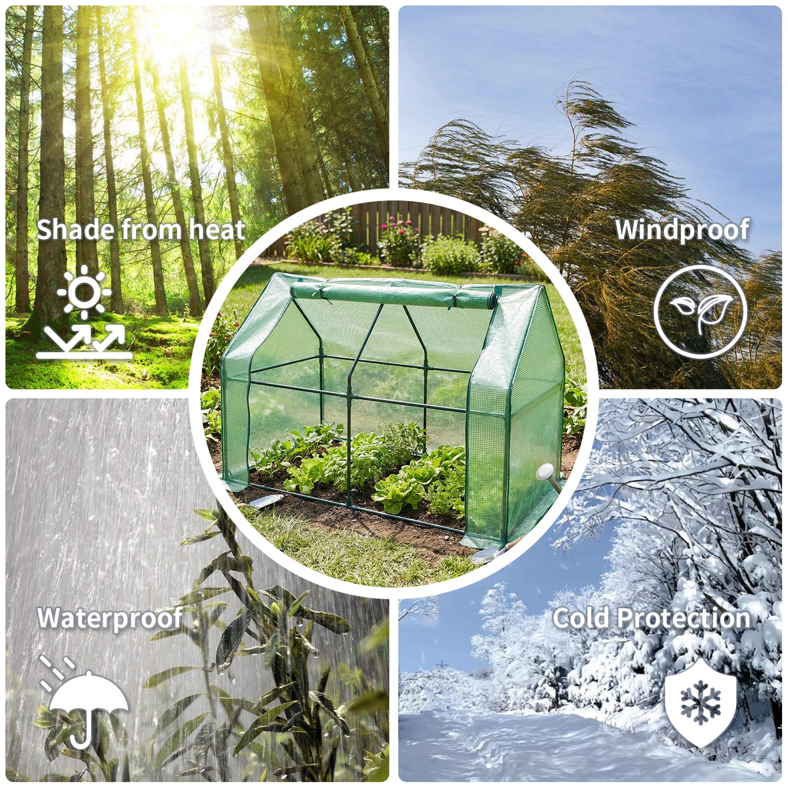 Portable Cold Frame Greenhouse