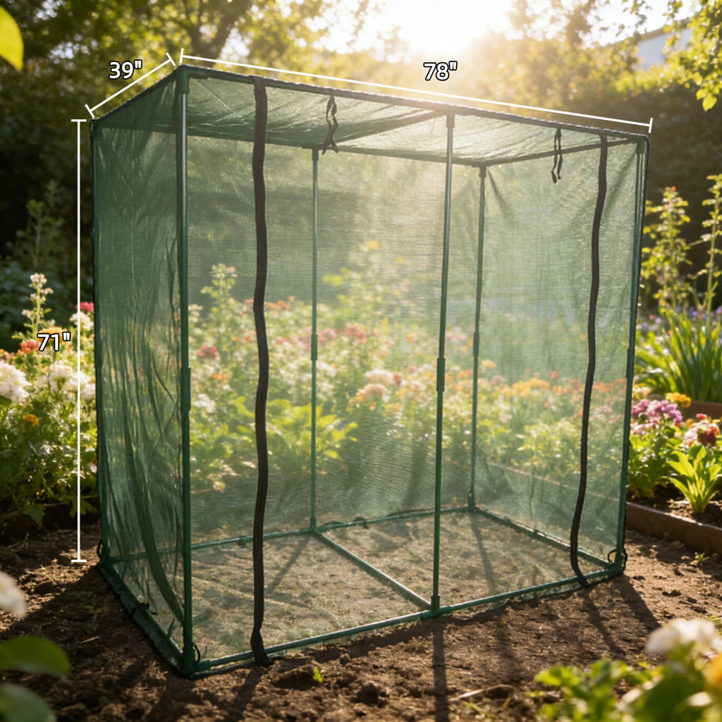 Heavy Duty Steel Frame Crop Cage