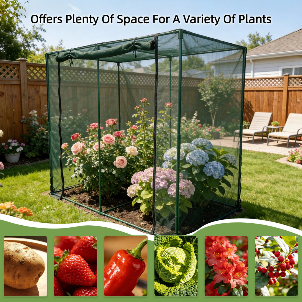 Heavy Duty Steel Frame Crop Cage
