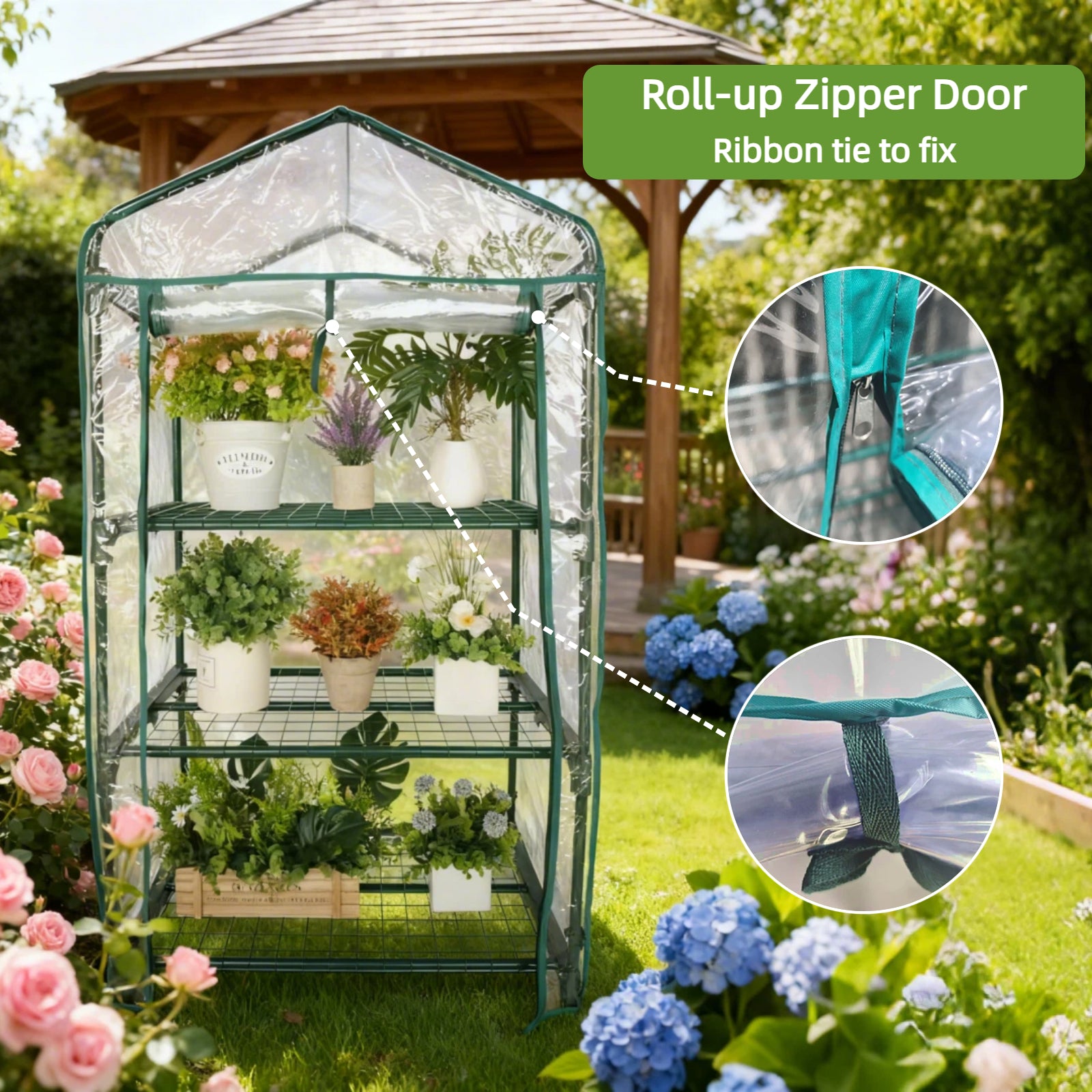 3 Tier PVC Mini Greenhouse