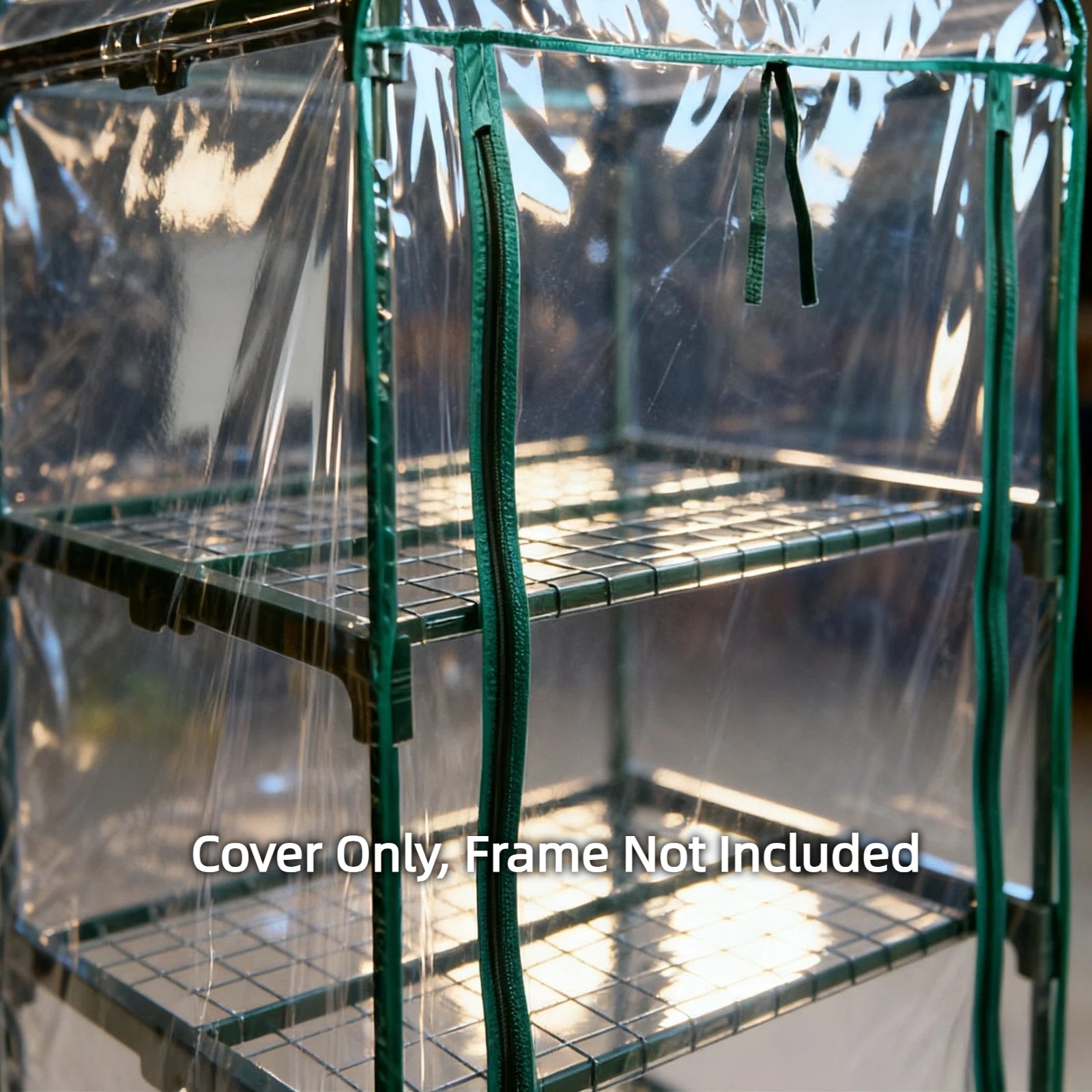 4 Tier PVC Green House Cover - (Frame NOT Include)