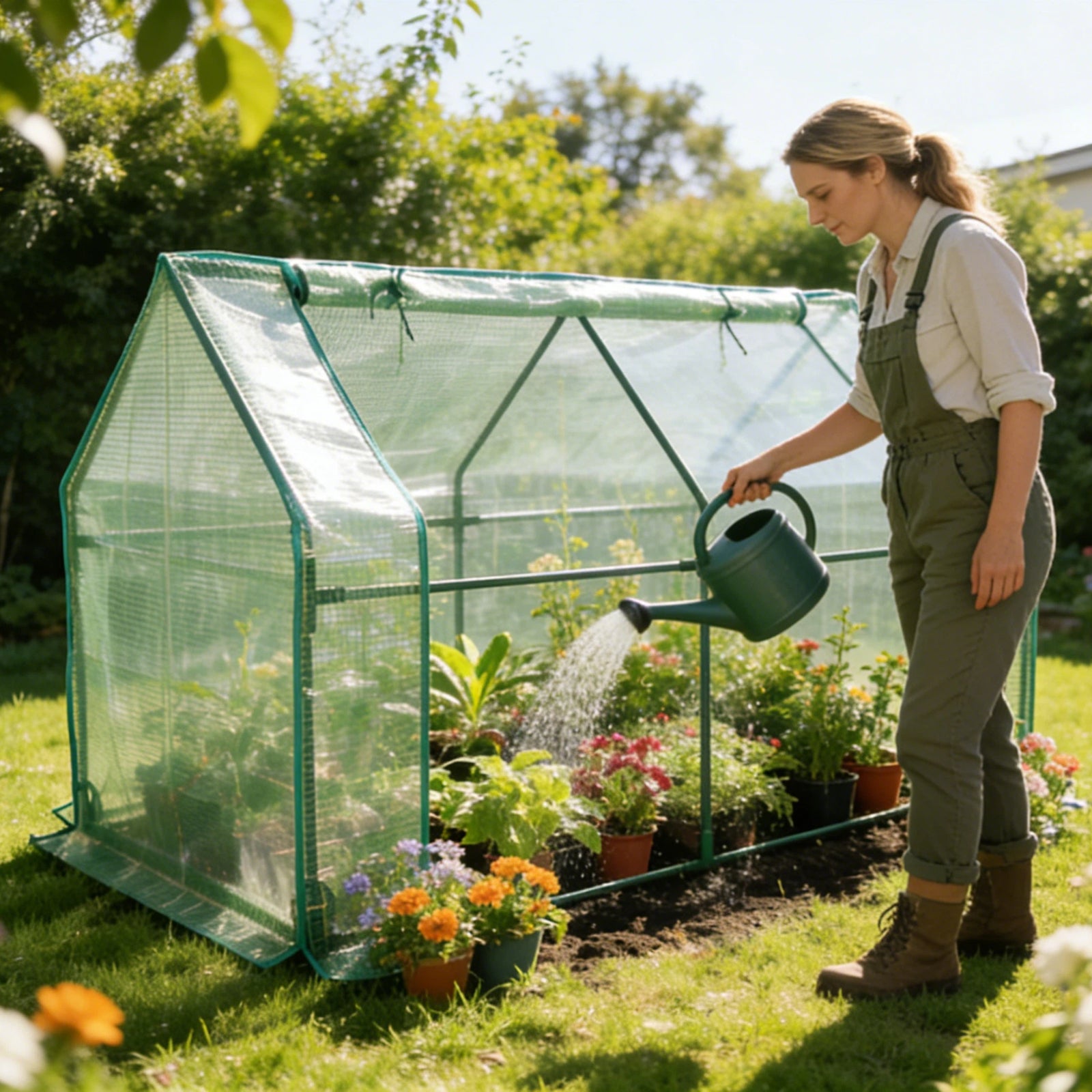 Portable Cold Frame Greenhouse