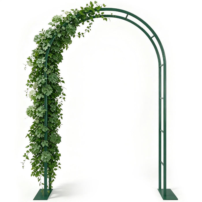16mm Thickened Metal Garden Arch with Detachable Base